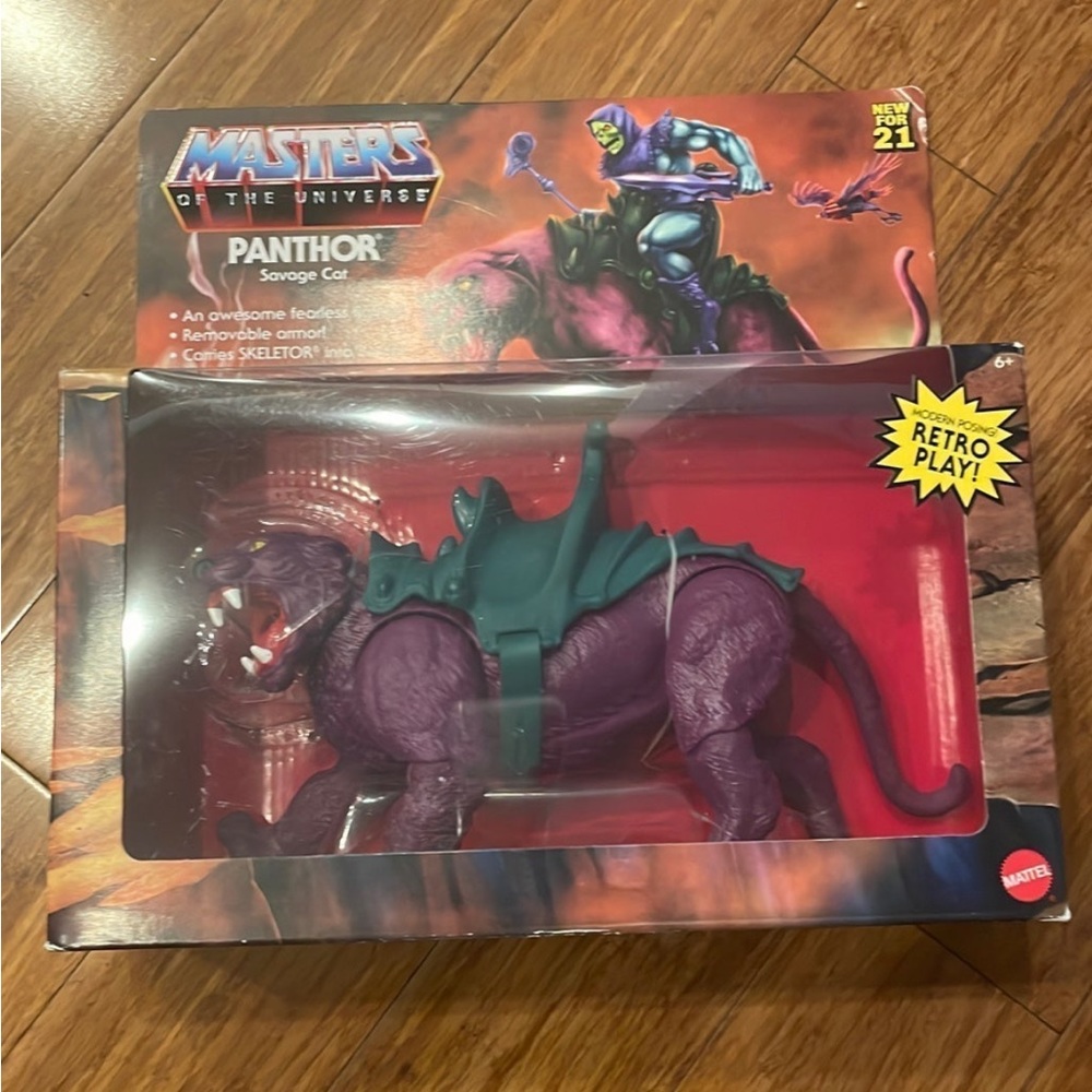 MOTU Masters of the Universe Panthor Savage Cat New!
